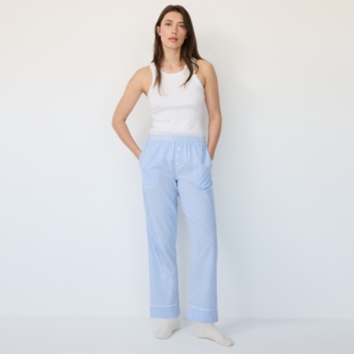 Fine Stripe Pajama Bottoms