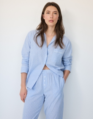 Fine Stripe Pajama Bottoms