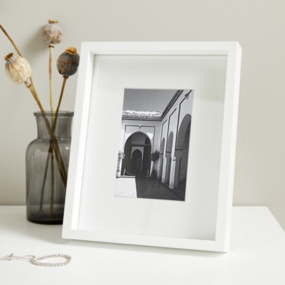 Fine Wood Photo Frame 4x6" Home Accessories Sale The White Company UK
