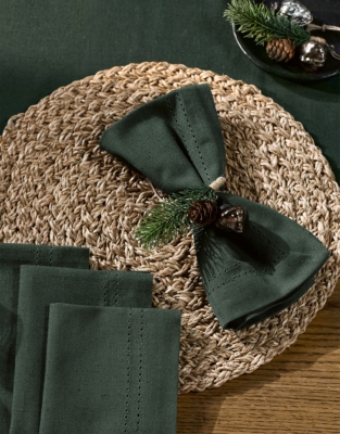 Fir Green Napkins – Set of 4