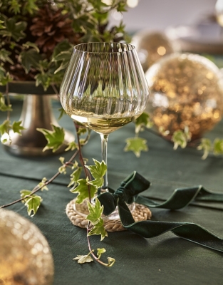 Fir Green Ribbon Napkin Bows – Set of 6