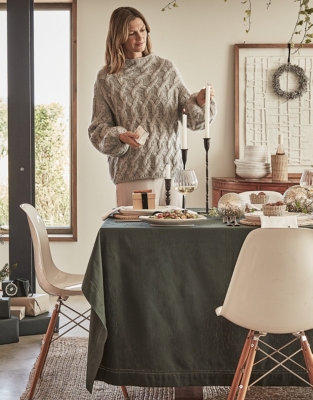 Fir Green Tablecloth