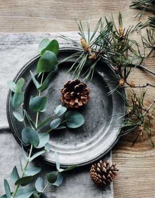 Fir Tree Botanical Candle – Large