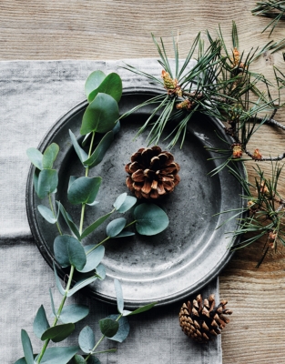 Fir Tree Large Candle