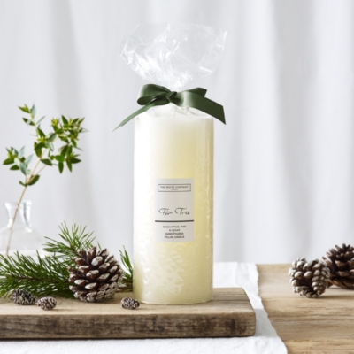 Fir Tree Large Pillar Candle