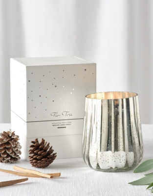 Fir Tree Mercury Large Candle