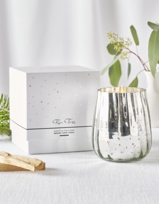 Fir Tree Mercury Luxury Candle