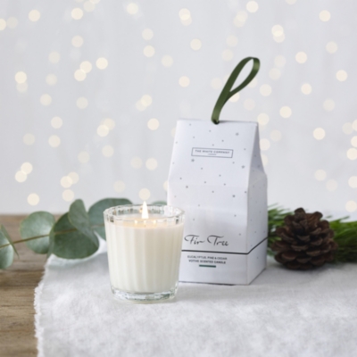 Fir Tree Votive Candle Candles & Fragrance Sale The White Company US