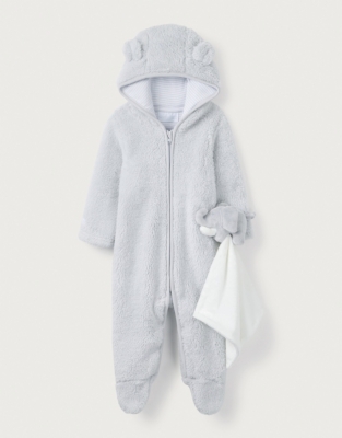 Fleece Romper Baby Gift Set (0–6mths)