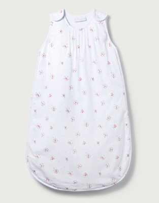 white company sleeping bag