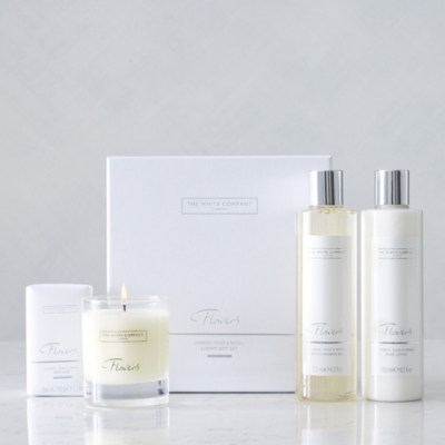 Flowers Luxury Gift Set Gift Sets The White Company US