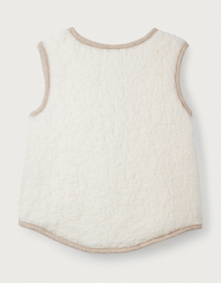 Fluffy Gilet (0–24mths)