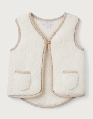 Fluffy Gilet (0–24mths)