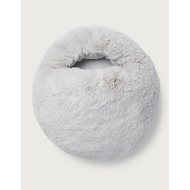 Fluffy Heat-Up Foot Warmer | Slippers, Socks & Sleep Accessories | The  White Company