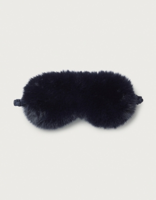 Fluffy Sleep Eye Mask Sleepwear Sale The White Company US