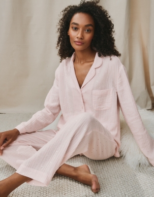 White company jersey discount pyjamas