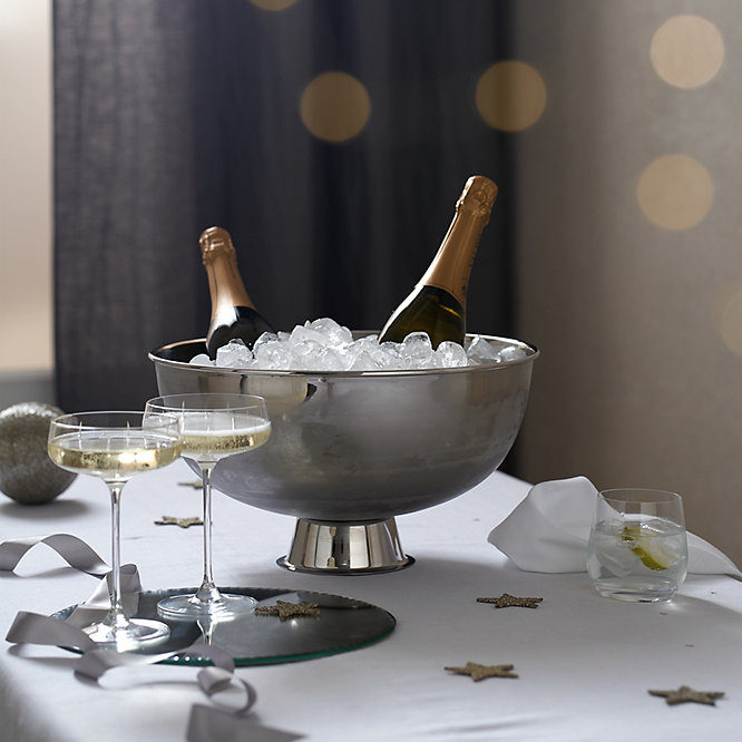 Footed Champagne Trug