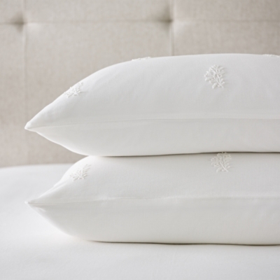 Freja Embroidered Classic Pillowcase – Single