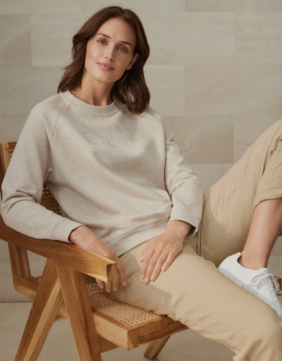 White company sweatshirt sale