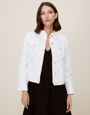 The white company 2025 denim jacket