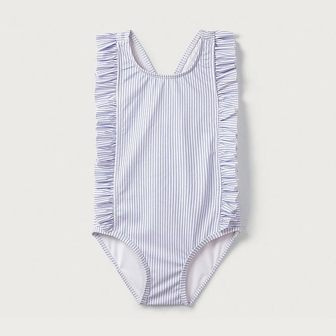 Frill Stripe Swimsuit (2-6yrs) | Baby & Children's Sale | The White ...
