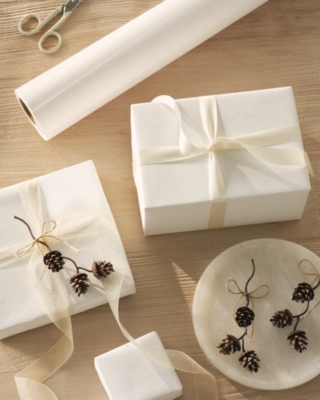 Frosted Pine Cone Toppers – Set of 6