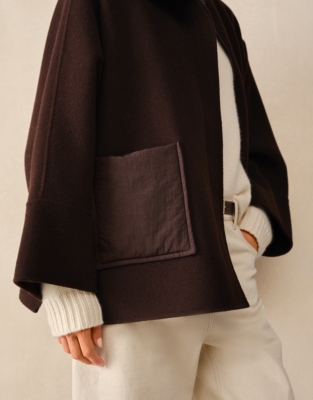 Funnel Collar Jacket