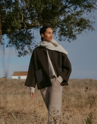 Funnel Collar Jacket