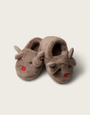 Fuzzy Jingles Slippers