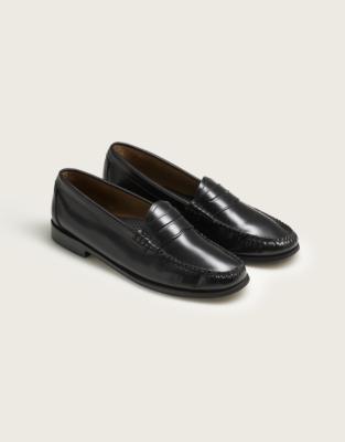 GH Bass Weejuns Penny Loafers - Black