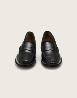 GH Bass Weejuns Penny Loafers - Black