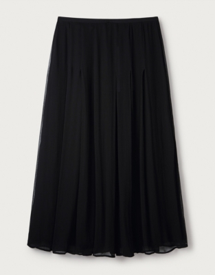 black knee length skirt 8x10