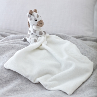 White company lamb store comforter