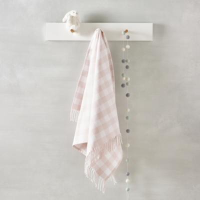 Gingham Baby Blanket Children's Home Sale The White Company UK