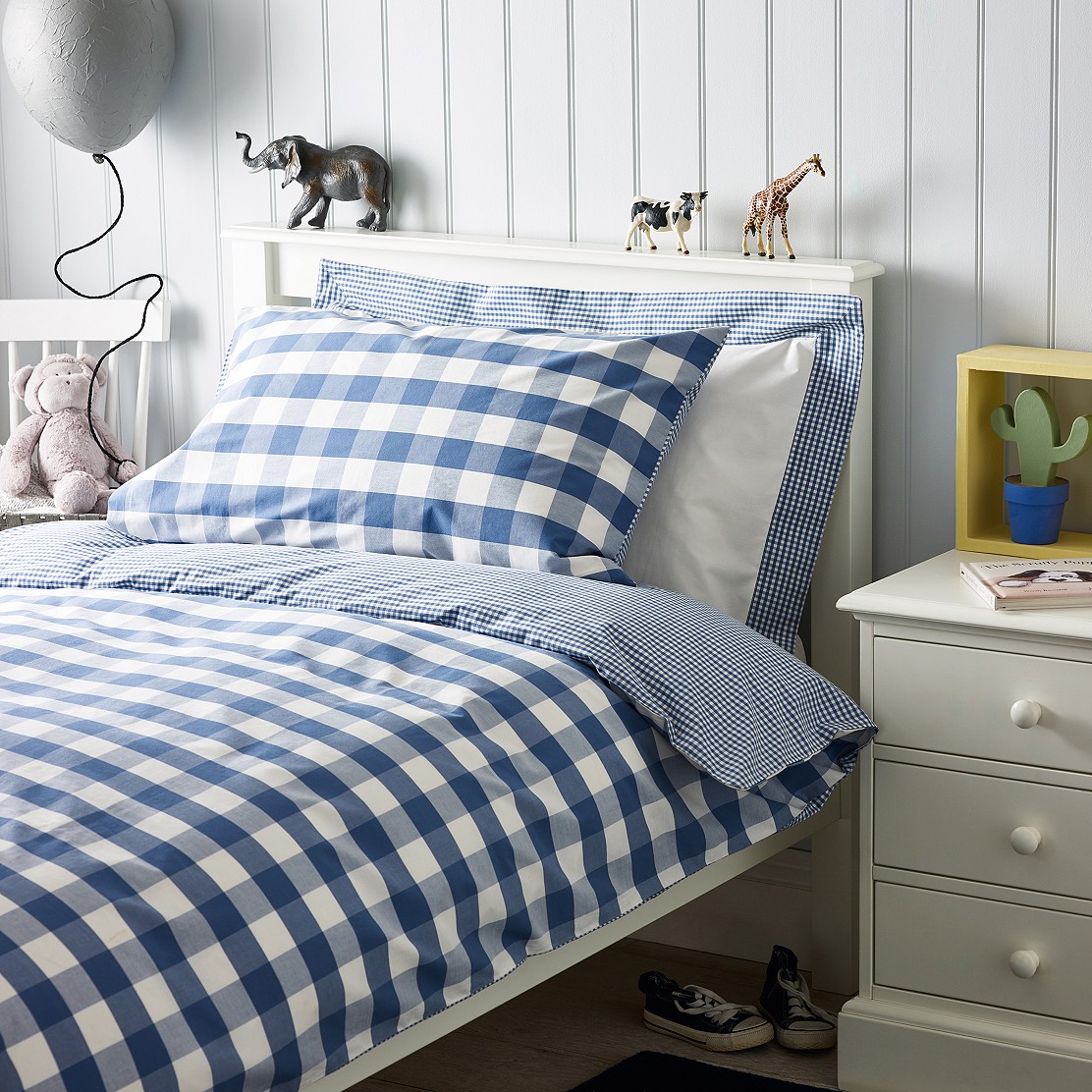 Gingham Bed Linen Children S Home Sale The White Company Uk