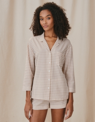 Gingham pyjamas online womens