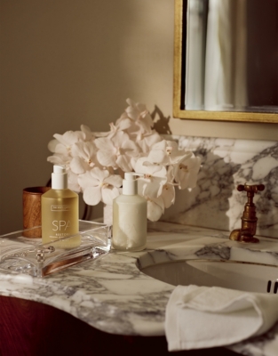 Glass Bathroom Tray