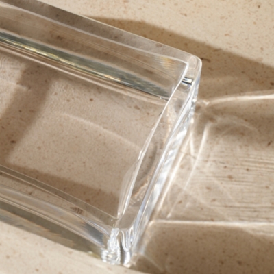 Glass Bathroom Tray