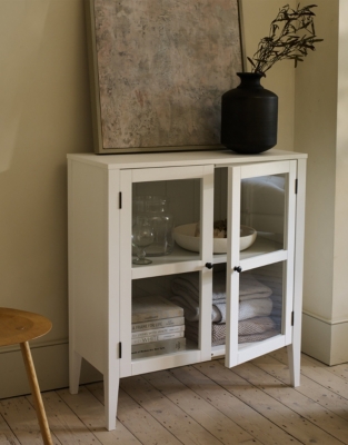 Glass Display Sideboard Cabinet