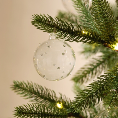 Glass Dot Bauble – 8cm