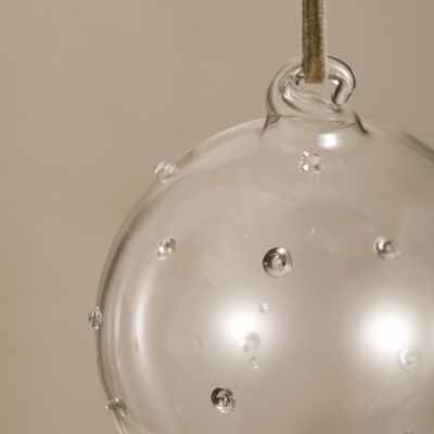 Glass Dot Bauble – 8cm