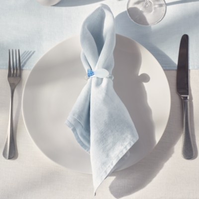 Glass Fish Napkin Rings – Set of 4