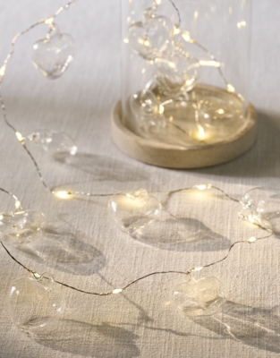 Glass Heart Fairy Lights – 24 Bulbs