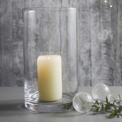 Glass Hurricane Large Candle Holders The White Company Us