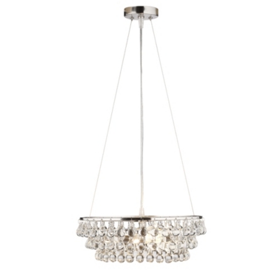  Glass Orb Chandelier Small Ceiling Light