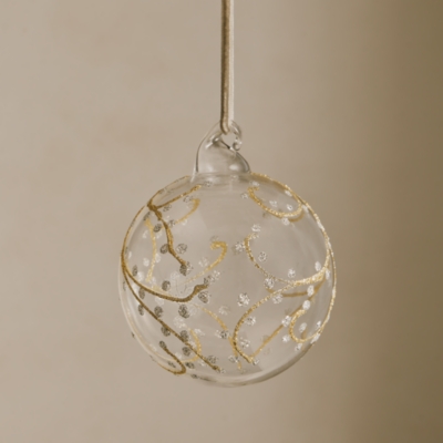 Glass Painted Bauble – 8cm