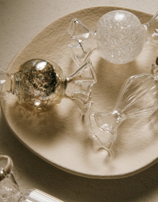Glass Sweets Decorations – Set of 4
