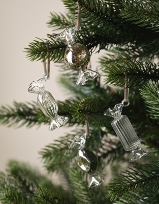 Glass Sweets Decorations – Set of 4