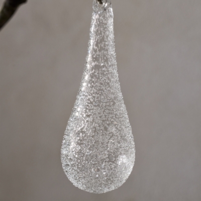 Glistening Drop Bauble – 4"