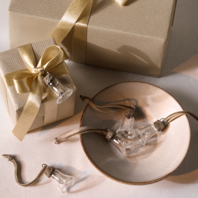 Glitter Bell Topper – Set of 6